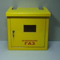 Шкаф для для счетчика газа ШГ-25Д (желтый)